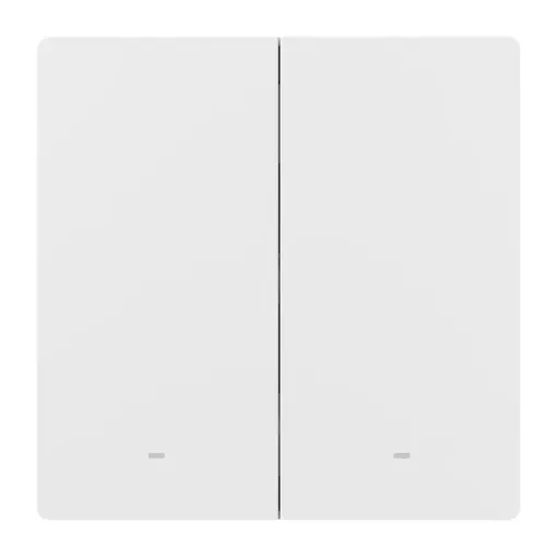 SONOFF M5-2C-86W Matter tapintásérzékelő UP | 2-csatornás | matt fehér | 86x86 mm