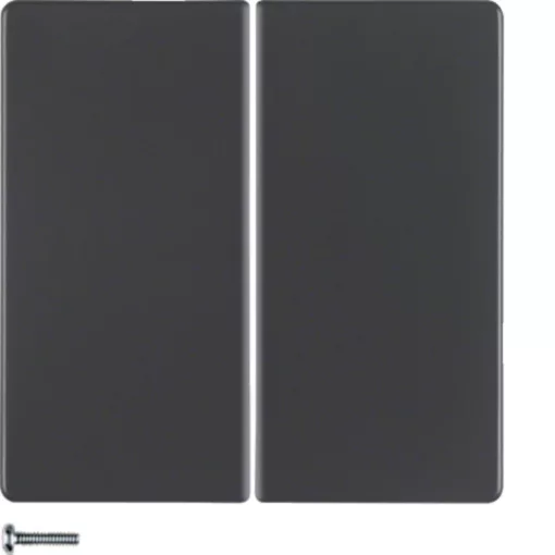 BERKER MAN0202623 KNX-RF-Taste quicklink Q.1/Q.3 | 2-csatornás | mélyfekete matt