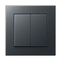   JUNG MATSA550595ANM Matter Taster Set Serie AS/A | 2-szoros/4-szoros | antracit matt