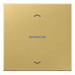   JUNG ME101KO5PC KNX vezérlőbillentyű nyílszimbólummal LS sorozat | 1-es | sárgaréz classic