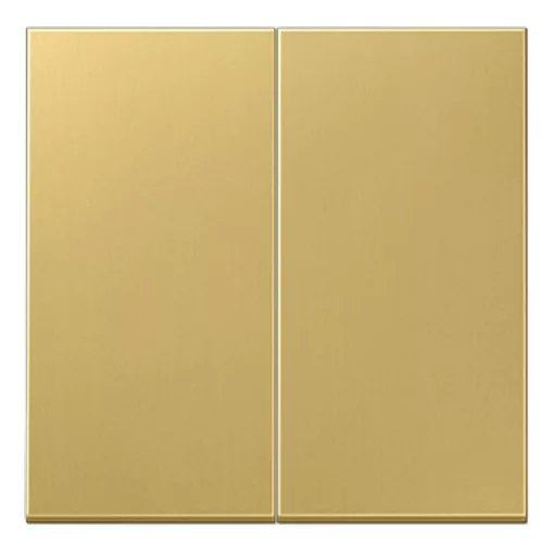 JUNG ME102C KNX-Wippe F10 Serie LS | 2-fach | messing classic
