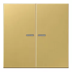   JUNG ME102KO5C KNX vezérlőbillentyűzet F10 Serie LS | 2-részes | sárgaréz classic