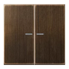   JUNG ME10921STRFAT KNX-RF tapintásérzékelő LS | 2-csatornás | sárgaréz antik