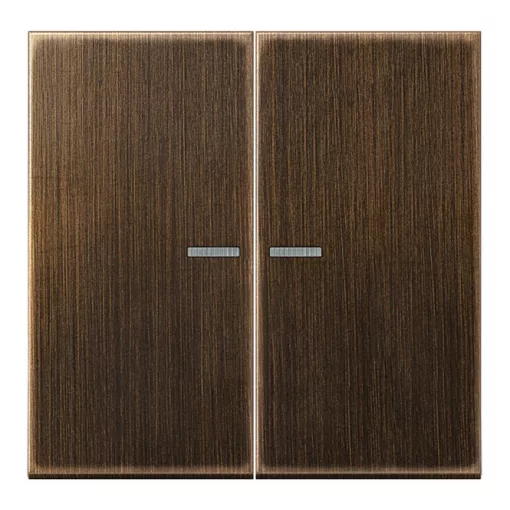 JUNG ME10921STRFAT KNX-RF tapintásérzékelő LS | 2-csatornás | sárgaréz antik