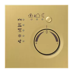  JUNG ME2178TSC KNX folyamatos szabályozó LS | érintőkapcsoló interfésszel | sárgaréz classic