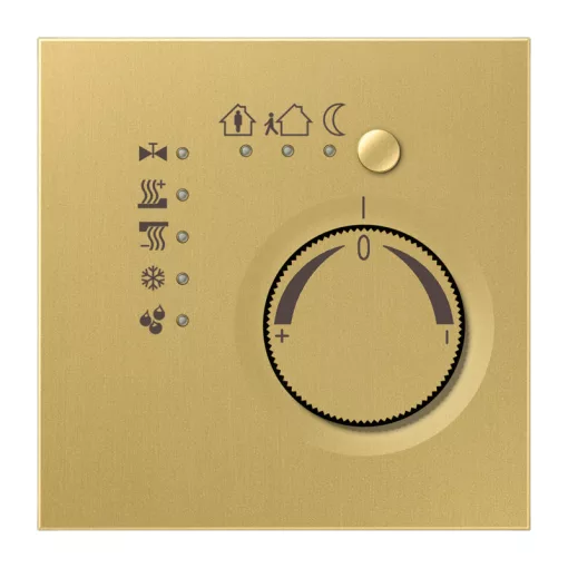 JUNG ME2178TSC KNX folyamatos szabályozó LS | érintőkapcsoló interfésszel | sárgaréz classic