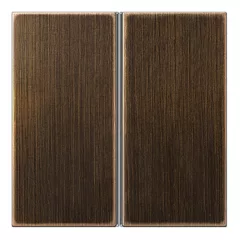   JUNG ME2402TSAAT Tastensatz F40 LS sorozat | 2-fach | messing antik