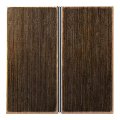 JUNG ME2402TSAAT Tastensatz F40 LS sorozat | 2-fach | messing antik