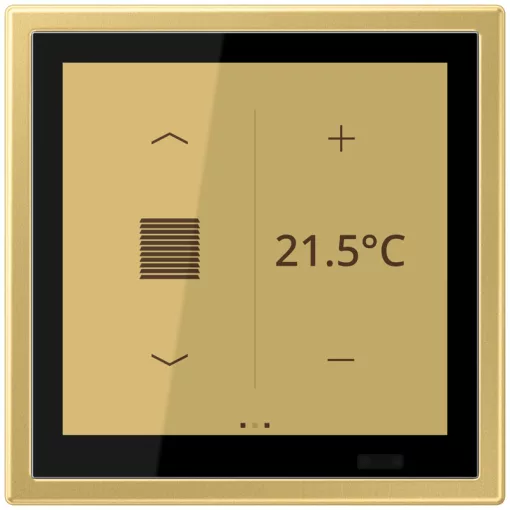 JUNG ME459D1SC KNX teremvezérlő LS TOUCH | LS 990 | messing classic