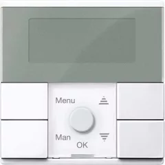   MERTEN MEG5754-0325 KNX időkapcsoló óra System M | Standard | aktív fehér fényes