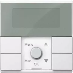   MERTEN MEG5754-0419 KNX időkapcsolóóra System M | Standard | sarki fehér matt