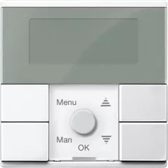   MERTEN MEG5755-0319 KNX időkapcsoló óra System M | 5 gombos | fényes poláris fehér
