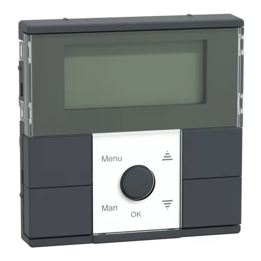 MERTEN MEG5755-0414 KNX digitális időkapcsoló óra System M | 5 gombos | antracit