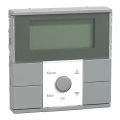   MERTEN MEG5755-0460 KNX időkapcsoló óra System M | 5 gombos | alumínium