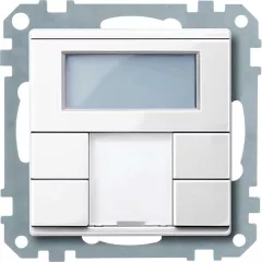   MERTEN MEG6212-0319 KNX tapintásérzékelő Plus System M | 2-csatornás, termosztát | poláris fehér fényes