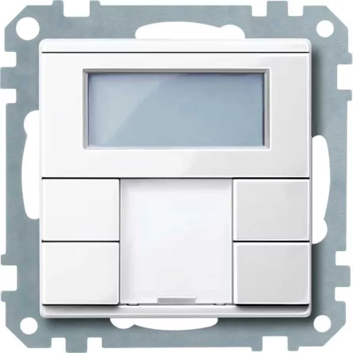 MERTEN MEG6212-0319 KNX tapintásérzékelő Plus System M | 2-csatornás, termosztát | poláris fehér fényes