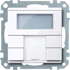   MERTEN MEG6212-0325 KNX tapintásérzékelő Plus System M | 2-csatornás, termosztát | fényes aktívfehér