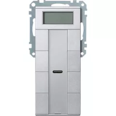   MERTEN MEG6214-0460 KNX tapintásérzékelő Plus System M | 4-csatornás, termosztát | alumínium