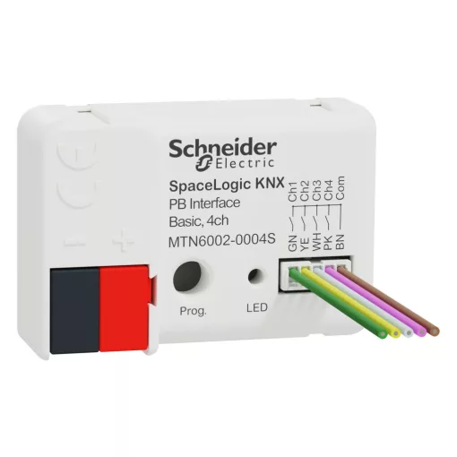 MERTEN MTN6002-0004S KNX Secure tapintóérzékelő interfész | 4-csatornás