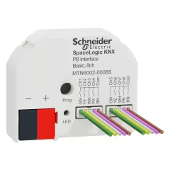   MERTEN MTN6002-0008S KNX Secure érintőkapcsoló-interfész | 8-csatornás