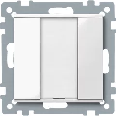   SCHNEIDER MTN617119 Taster plus System M | 1-csatornás | poláris fehér fényes