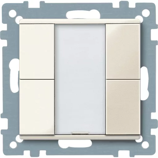 SCHNEIDER MTN617244 Taster plus System M | 2-csatornás | fényes fehér