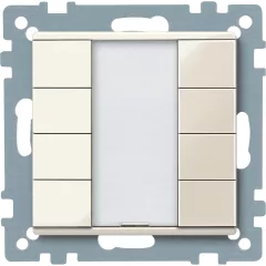   SCHNEIDER MTN617444 Taster plus System M | 4-fach | fehér fényes