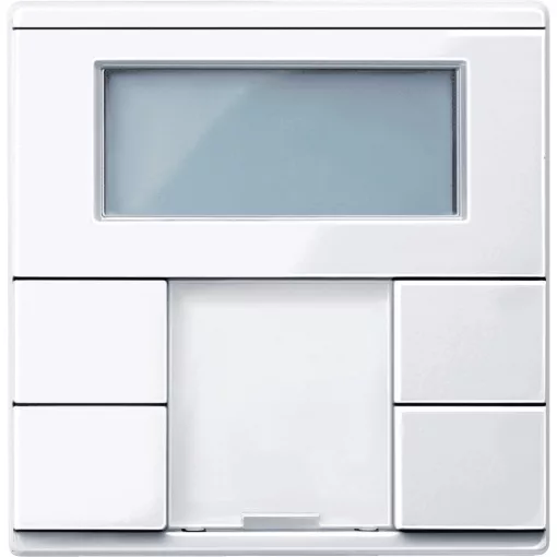 SCHNEIDER MTN6212-0325 Taster plus System M | 2-es, helyiséghőmérséklet-szabályozó | fényes aktívfehér