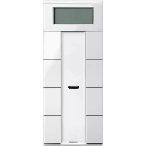SCHNEIDER MTN6214-0319 Taster plus System M | 4-gombos, helyiség-hőmérsékletszabályozó | sarki fehér fényes