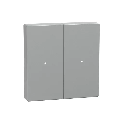 SCHNEIDER MTN625260 billenő lap tastermodulhoz System M | 2-fach | alumínium