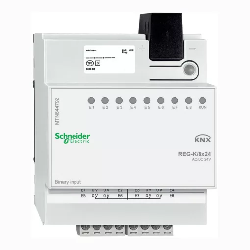 SCHNEIDER MTN644792 KNX bináris bemenet 24 V | 8-csatornás