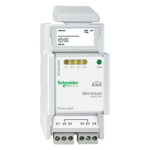SCHNEIDER MTN644892 KNX bináris bemenet 24 V | 4-csatornás