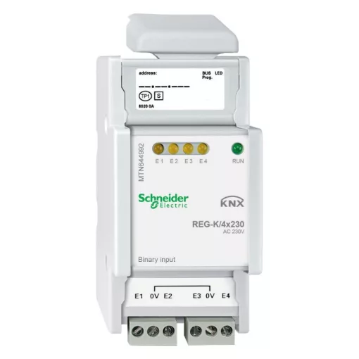 SCHNEIDER MTN644992 KNX bináris bemenet 230 V | 4-csatornás