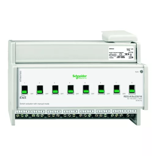 SCHNEIDER MTN647893 KNX kapcsolóaktor | 8 kimenetes