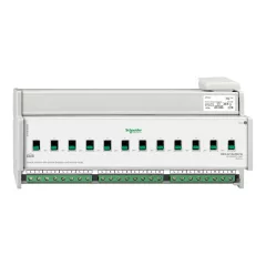   SCHNEIDER MTN648495 KNX kapcsolóaktor | 12 kimenetes áramfelismeréssel