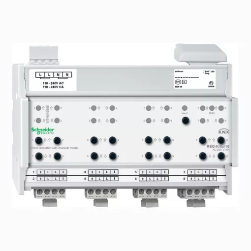 SCHNEIDER MTN649808 KNX redőnyaktor | 8 kimenetes