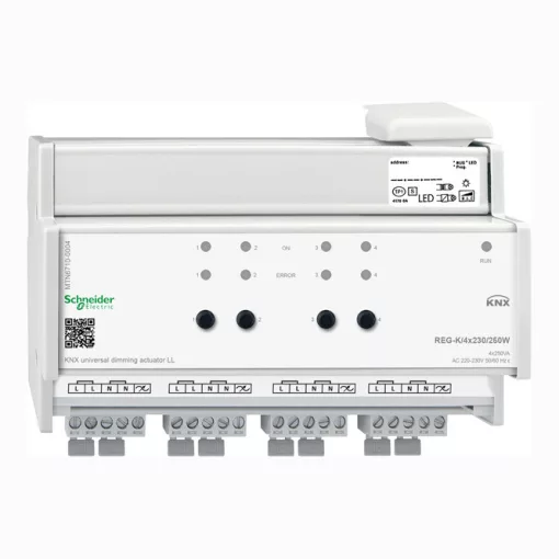 SCHNEIDER MTN6710-0004 KNX dimmaktor | 4-csatornás