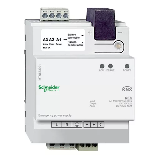 SCHNEIDER MTN683901 KNX szünetmentes tápegység | Standard