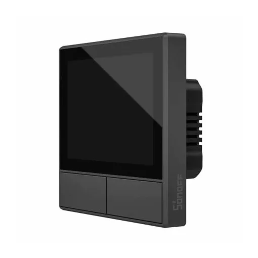 SONOFF NSPanel-EU WLAN érintőpanel UP | 2-csatornás | fekete | 86 mm