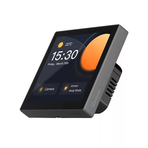 SONOFF NSPanel86PB Multiprotokoll érintőpanel | Zigbee-Hub-bal | fekete | 86 mm