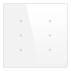   BESKNX Cubik-SQ6 Design KNX tapintásérzékelő Cubik-SQ design | 6-csatornás | fehér