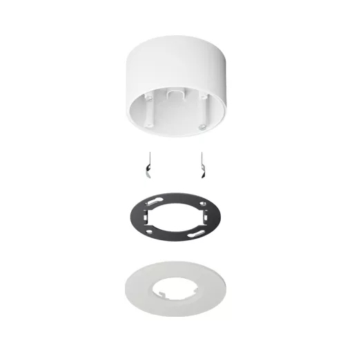 JUNG PMM-AP-SET-LG Szerelési készlet KNX jelenlétérzékelő mini | Felületre szerelhető | világosszürke