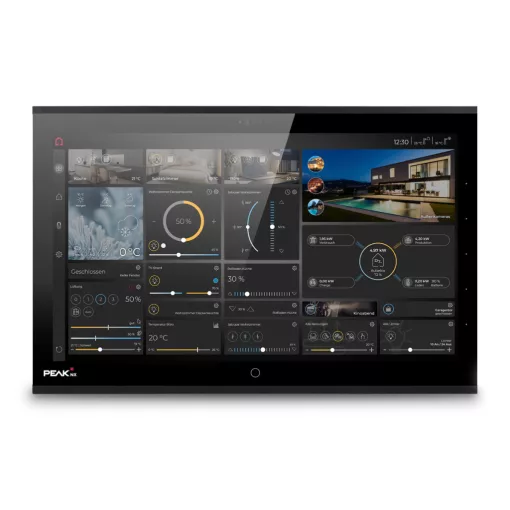 PEAKNX PNX14-10001.02 Touchpanel Control 16 | Standard | fekete
