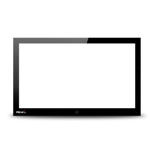 PEAKNX PNX14-10002.04 Frontüveg Control 16 | PEAKnx-logó nélkül | fekete