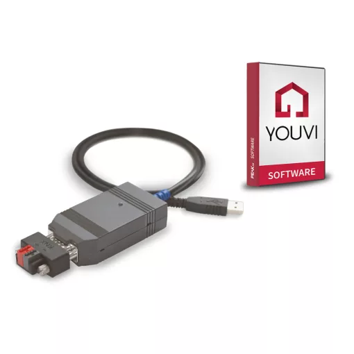 PEAKNX PNX21-10006 USB-Connector | inkl. YOUVI Basic és KNX-WAGO-Adapter