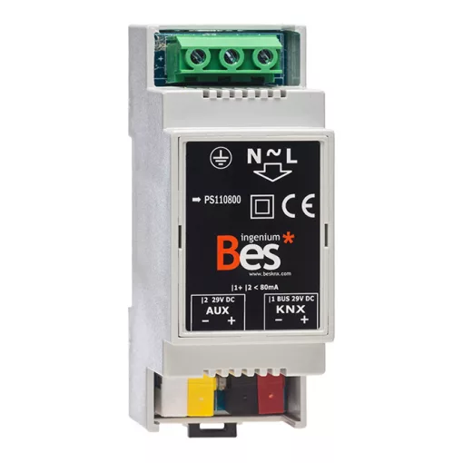 MDT BESKNX PS110800 KNX busztápegység | 80 mA

---

Javítva (a márkanév nem MDT volt, hanem nincs megadva – az eredeti terméknévben sem szerepel márka):

BESKNX PS110800 KNX busztápegység | 80 mA