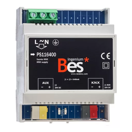 MDT PS116400 KNX buszfeszültség-tápegység | 640 mA
