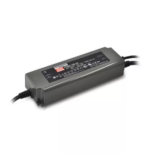MEANWELL PWM-120-24KN PWM 24 V LED kapcsolóüzemű tápegység KNX | 120 W