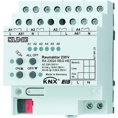 JUNG RA23024REGHE KNX helyiségaktor | 230 V