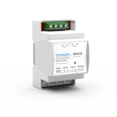 TRIVUM RA410v2 erősítő DIN-sínre | 2x 40 W, 8 Ohm